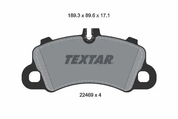 TEXTAR 2246901 Ön Fren Balatası