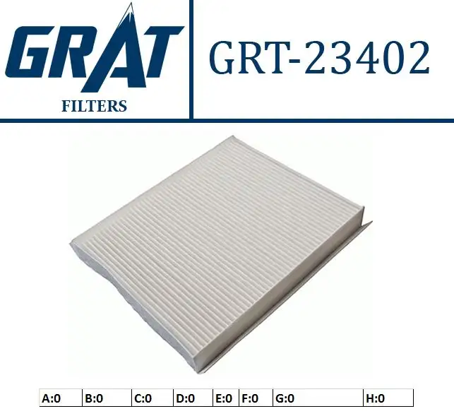 GRAT 23402 Polen Filtresi 80292SMGE01