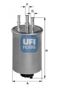 UFI 24.133.00 Yakıt Filtresi