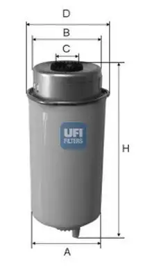 UFI 24.456.00 Yakıt Filtresi