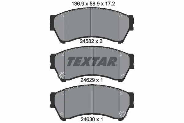 TEXTAR 2458202 Ön Fren Balatası