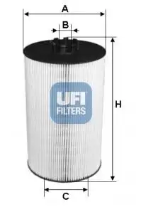UFI 25.097.00 Yağ Filtresi