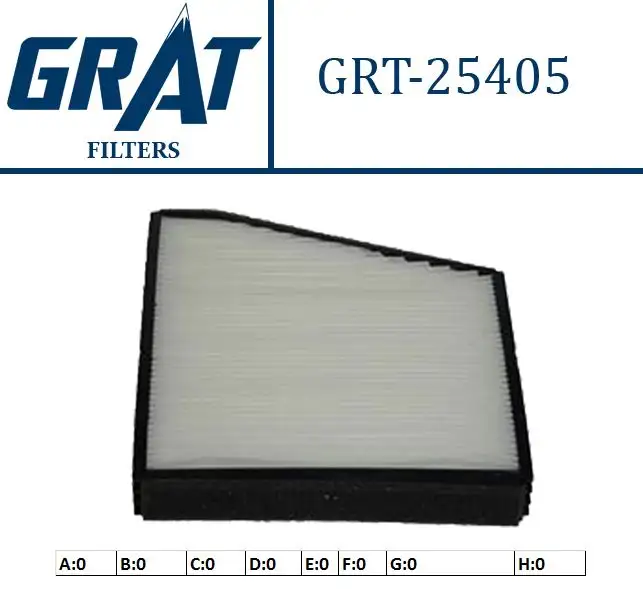 GRAT 25405 Polen Filtresi 93259613
