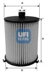 UFI 26.073.00 Yakıt Filtresi 233900N100