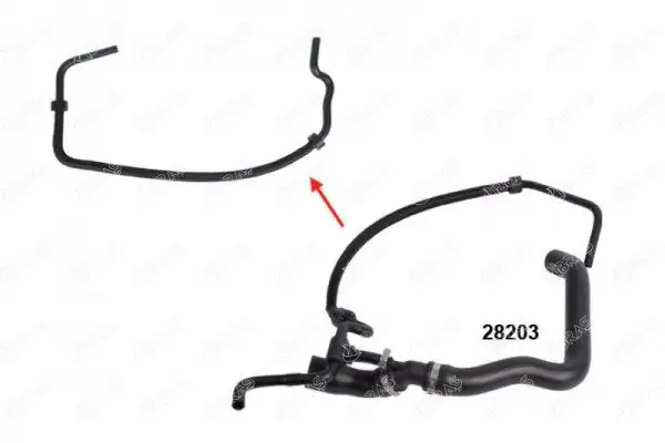 İBRAŞ 28162 Radyatör Üst Hortumu 2D0122101A