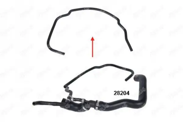 İBRAŞ 28211 Radyatör Üst Hortumu 2D0122101D