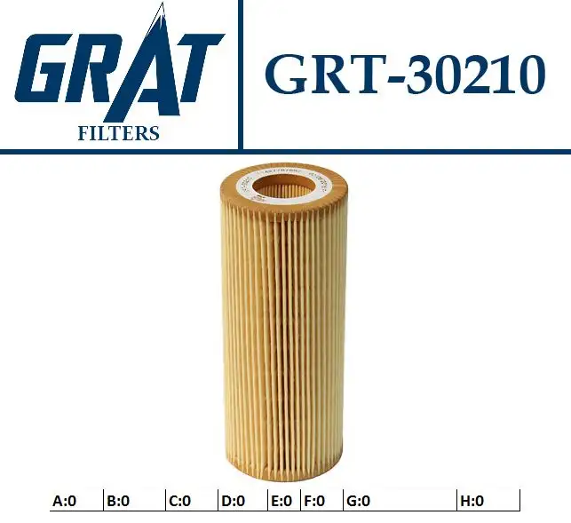 GRAT 30210 Yağ Filtresi 11427787697