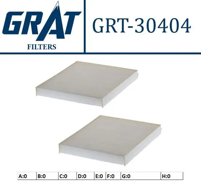 GRAT 30404 Polen Filtresi 64119163328