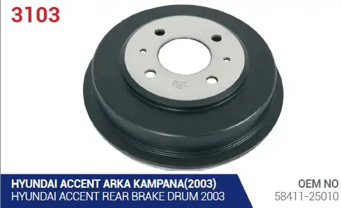AYK 3103 Fren Kampanası 5841125010