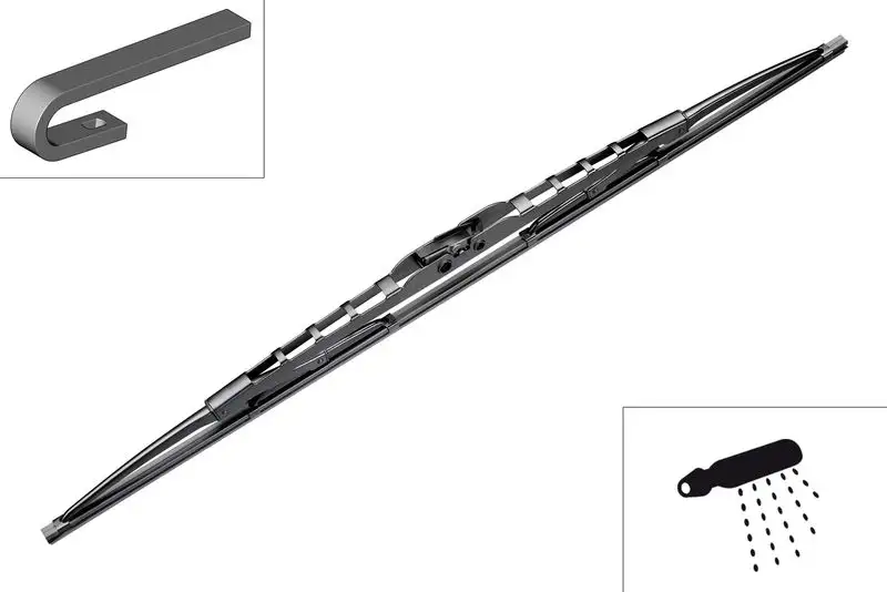 BOSCH 3397004080 Silecek Süpürgesi (Tek) 5001865597