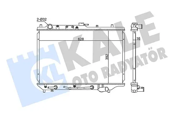 KALE 342005 Radyatör B55715200C