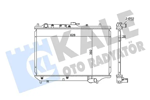 KALE 342010 Radyatör BP2615200F