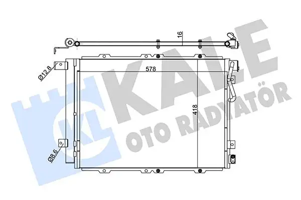 KALE 342540 Klima Radyatörü 976063E601
