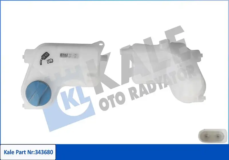 KALE 343680 Yedek Su Deposu 8E0121403