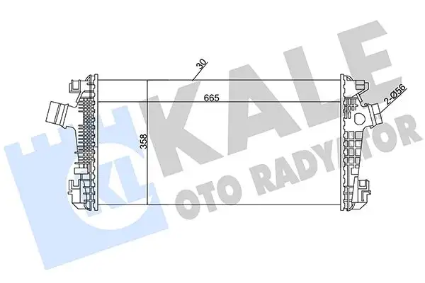 KALE 344900 Turbo Radyatörü 13267647