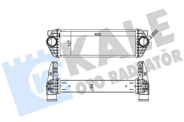 KALE 344920 Turbo Radyatörü
