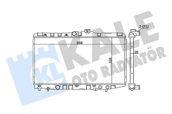 KALE 346045 Radyatör 1640015431