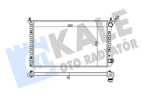 KALE 346110 Radyatör