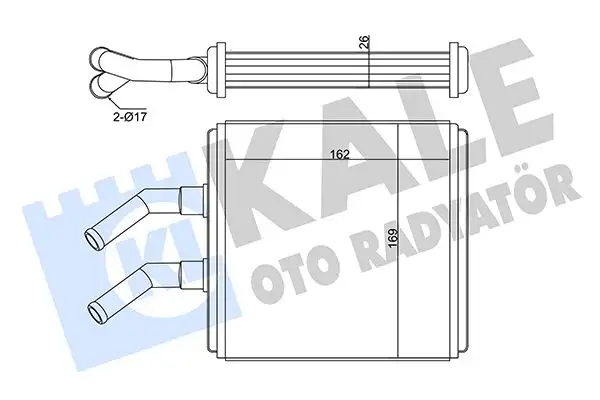 KALE 346585 Kalorifer Radyatörü OK30A61A10