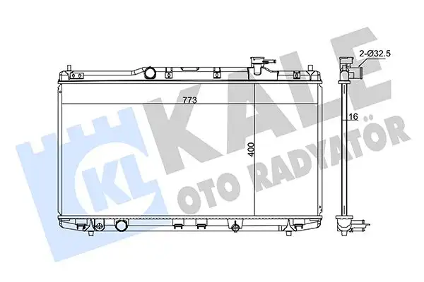 KALE 347705 Radyatör 190105A2A02