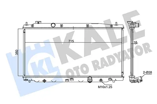 KALE 347765 Radyatör 19010RB0E91