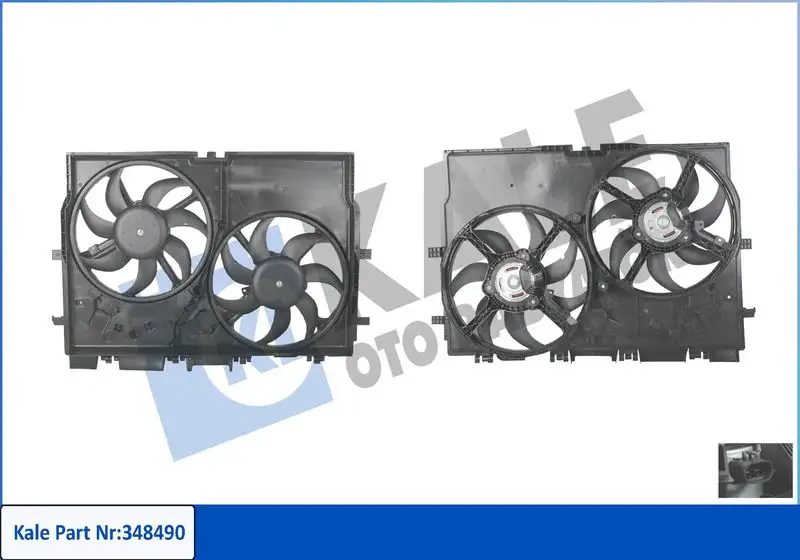 KALE 348490 Fan Motoru 1358009080