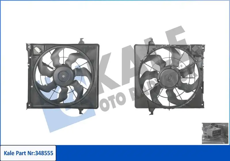KALE 348555 Fan Motoru 253802H600