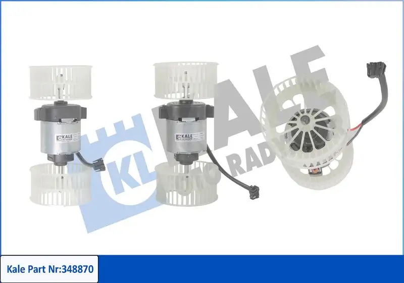KALE 348870 Kalorifer Motoru A0038300608