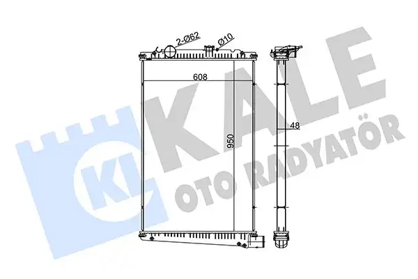 KALE 350225 Radyatör