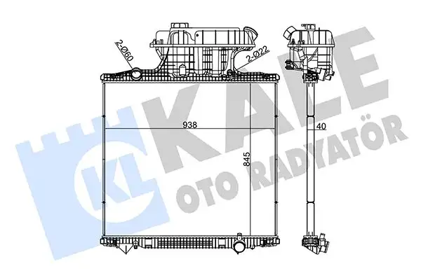 KALE 350265 Radyatör