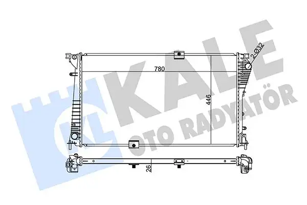 KALE 351040 Radyatör