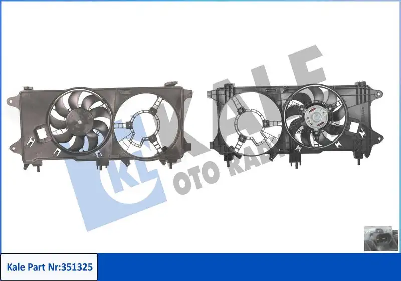 KALE 351325 Fan Motoru 51755589