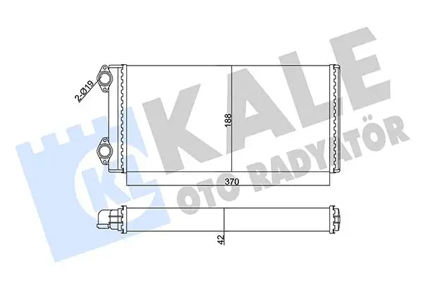 KALE 351730 Kalorifer Radyatörü 81619010065