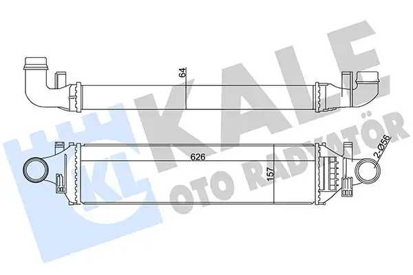 KALE 352020 Turbo Radyatörü