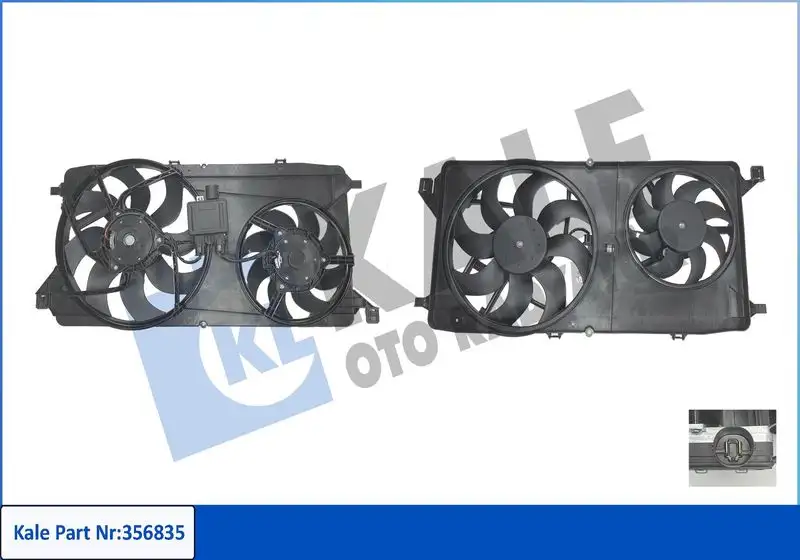 KALE 356835 Fan Motoru