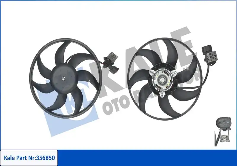 KALE 356850 Fan Motoru