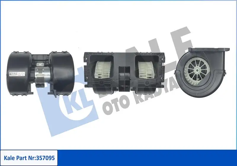 KALE 357095 Kalorifer Motoru A0008356207