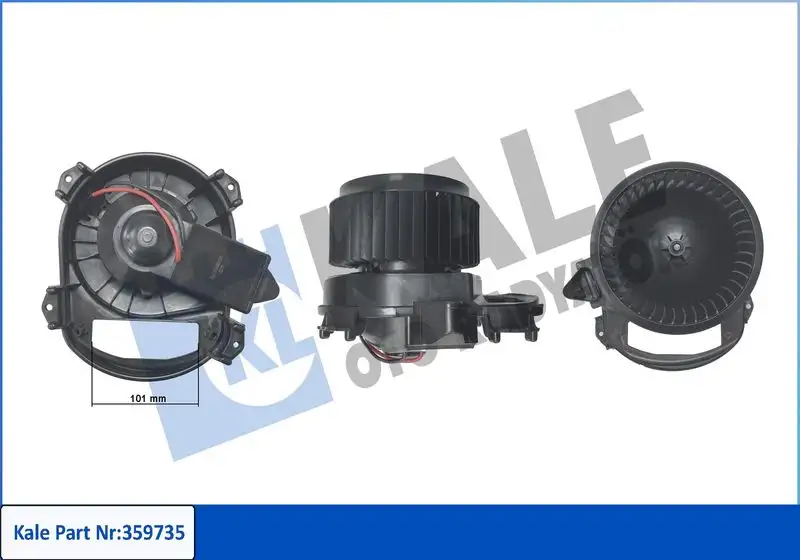 KALE 359735 Kalorifer Motoru A2469064200