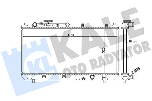 KALE 359900 Radyatör