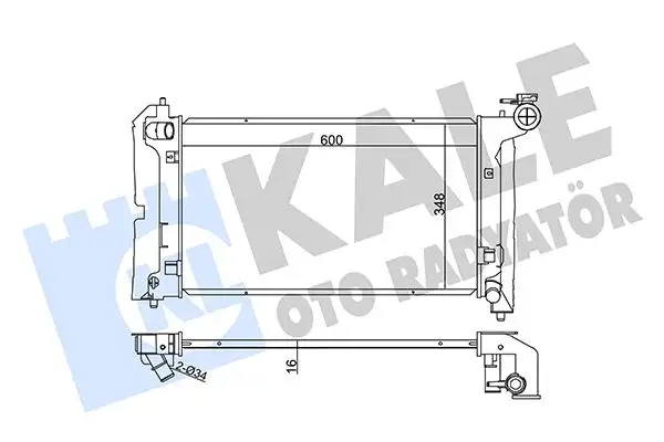 KALE 366200 Radyatör 1640021140