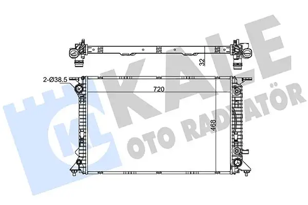 KALE 367700 Radyatör
