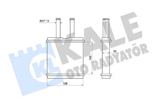 KALE 370685 Kalorifer Radyatörü KK15161081