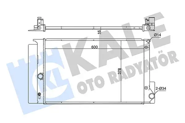 KALE 371900 Radyatör