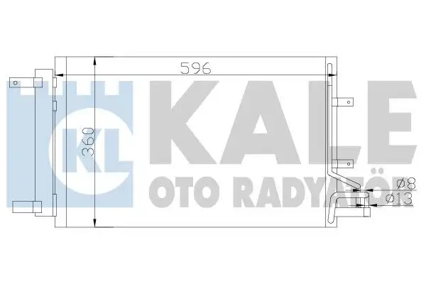 KALE 380000 Klima Radyatörü 976062F000