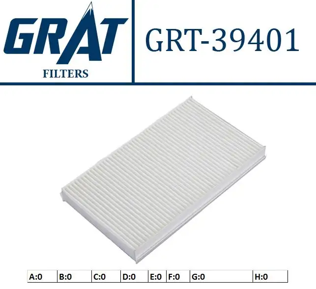 GRAT 39401 Polen Filtresi JKR500010