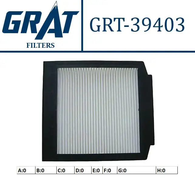 GRAT 39403 Polen Filtresi BTR8037