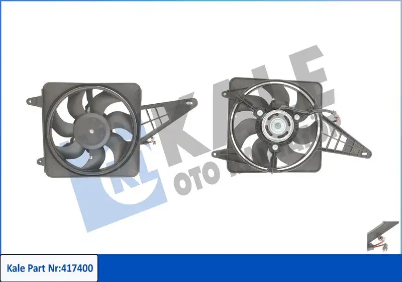 KALE 417400 Fan Motoru