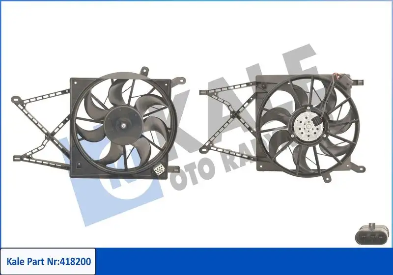 KALE 418200 Fan Motoru