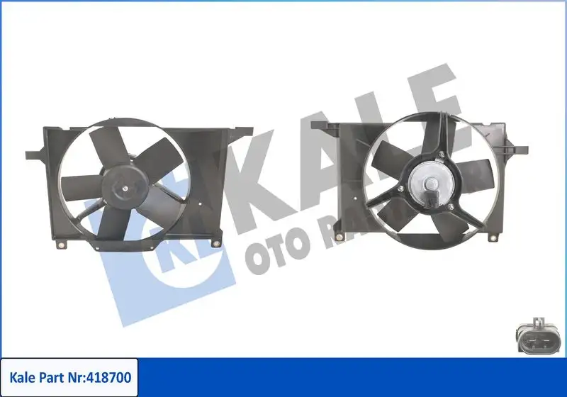 KALE 418700 Fan Motoru