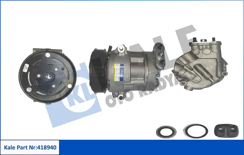 KALE 418940 Klima Kompresörü 52003007